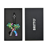 BRITTO® Luggage Tag - PALM TREES