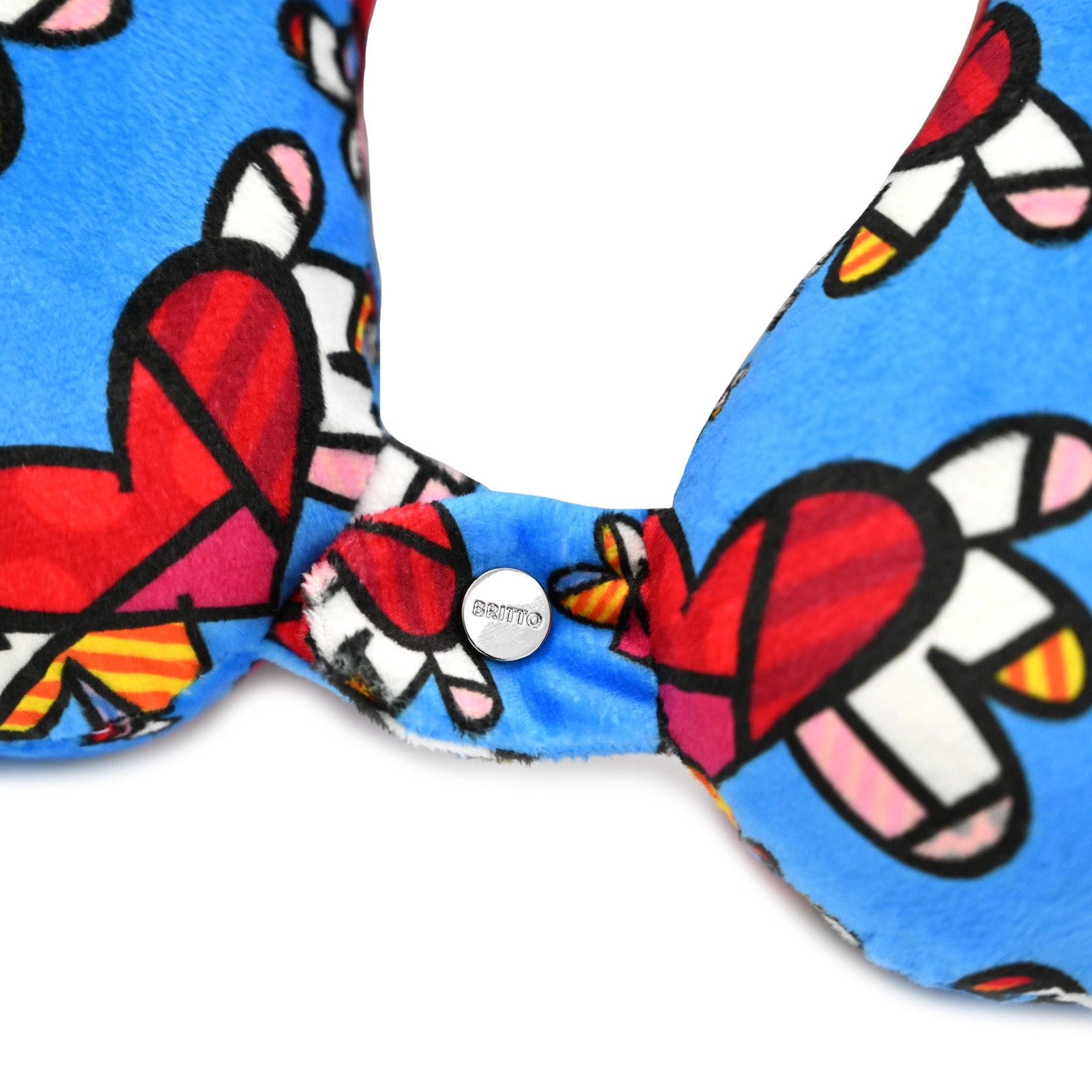 BRITTO® Travel Neck Pillow - Flying Hearts