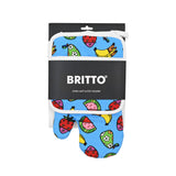 BRITTO® Oven Mitt & Potholder Set - Fruits