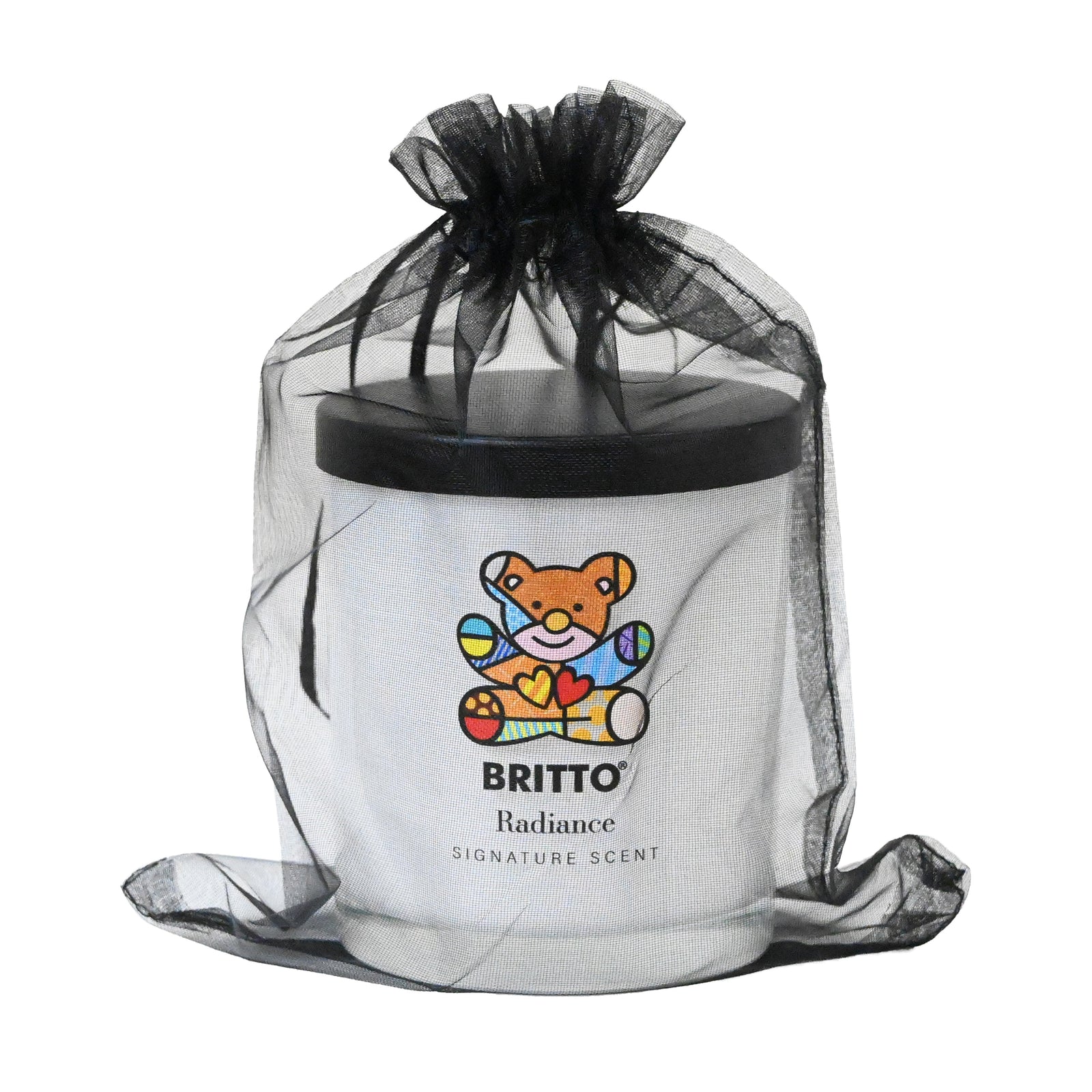 radiance friendship bear britto candle colorful decorative collectible gift idea