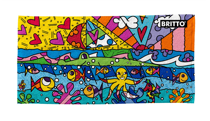 BRITTO® BEACH TOWEL - Limited Edition - H2O