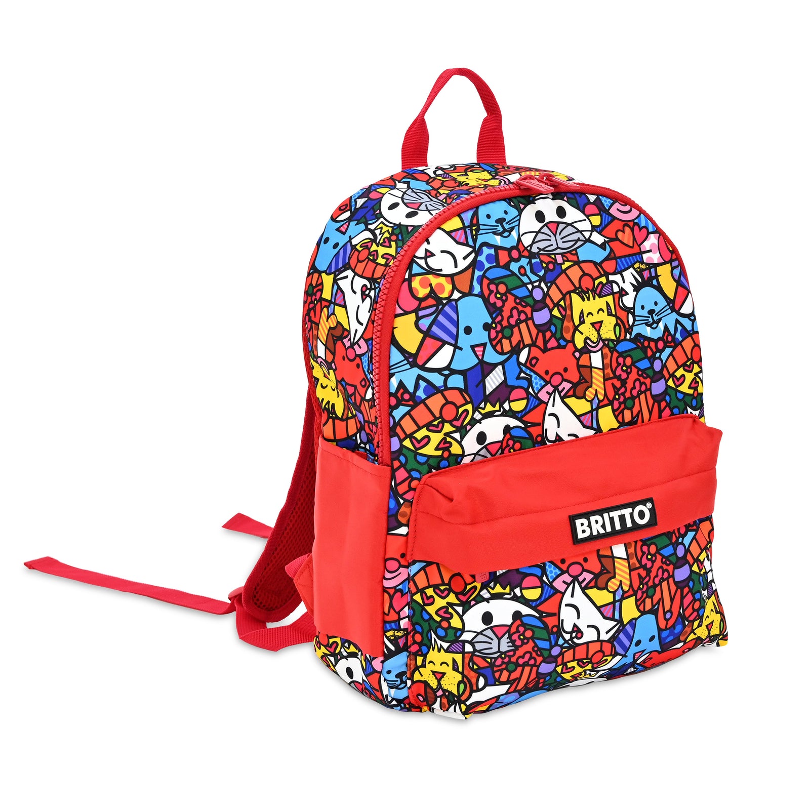 modern pop art britto backpack best friends vibrant home decor