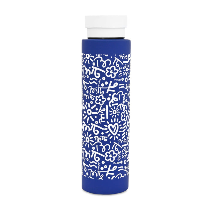 BRITTO® Water Bottle - Graffiti Blue