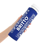 BRITTO® Water Bottle - Graffiti Blue