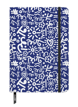 BRITTO® Journal - Graffiti (Blue)