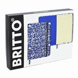 BRITTO® Journal - Graffiti (Blue)