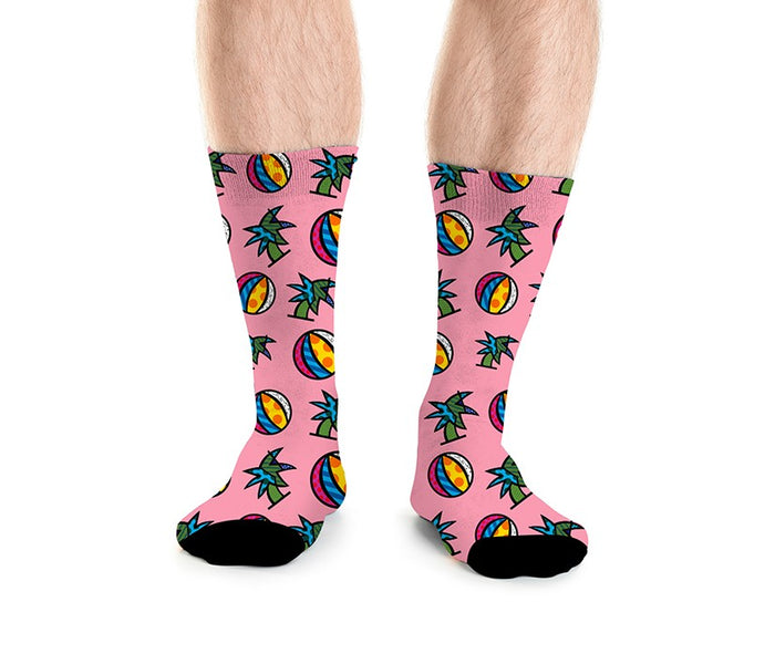 BRITTO® SOCKS - UNISEX - MIAMI (PINK)