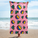 BRITTO® BEACH TOWEL - Limited Edition - MIAMI (PINK)