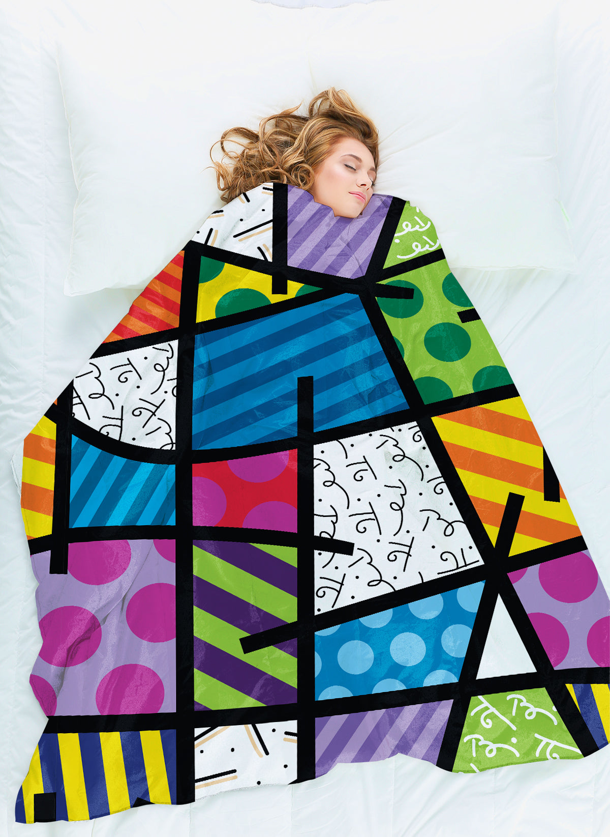 Colorful Landscape Britto Blanket