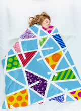 BRITTO® BLANKET - BABY BLUE LANDSCAPE