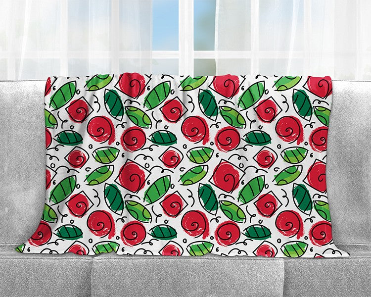 Thomas Flower Brushstrokes Britto Blanket