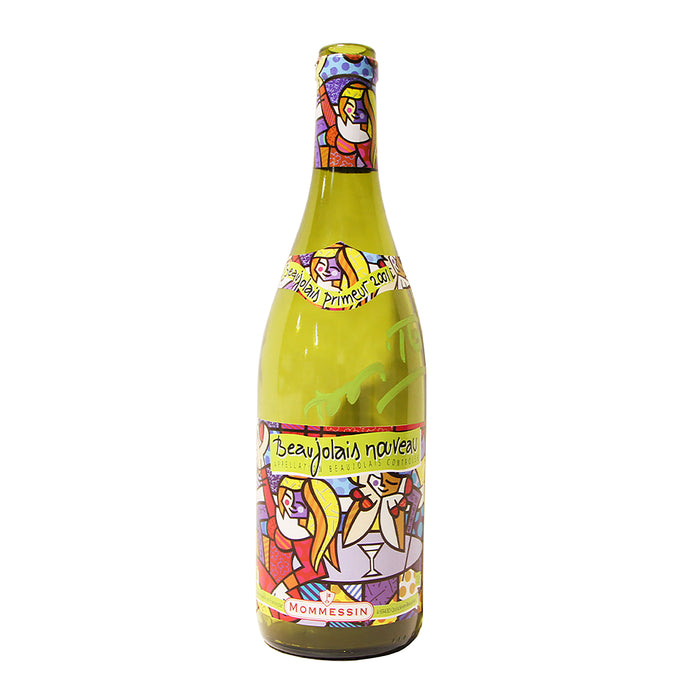 ROMERO BRITTO X MOMMESSIN - WINE BOTTLE 2001