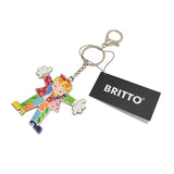 BRITTO® KEYCHAIN & BAG CHARM- THE HUG (BLONDE HAIR)