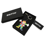 BRITTO® KEYCHAIN & BAG CHARM- THE HUG (BLONDE HAIR)