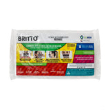 BRITTO® FACE MASK - FLOWERS NEW (TEAL) 5-PACK - *LIMITED TIME OFFER*
