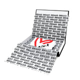 BRITTO® T Shirt - Red Heart Brushstroke White - (Men)