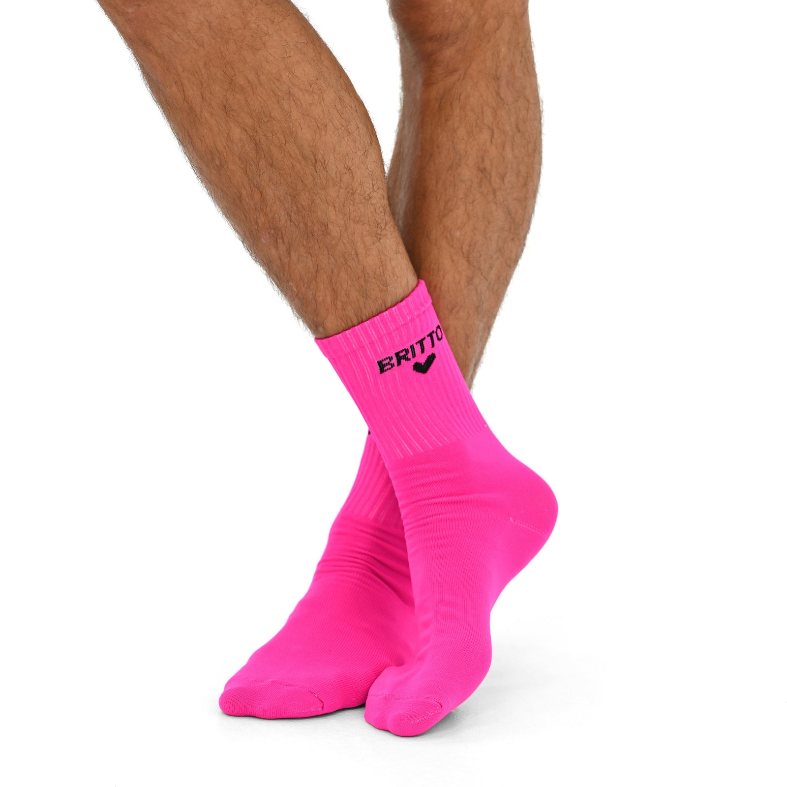 neon magenta britto socks pack artistic colorful design collectible