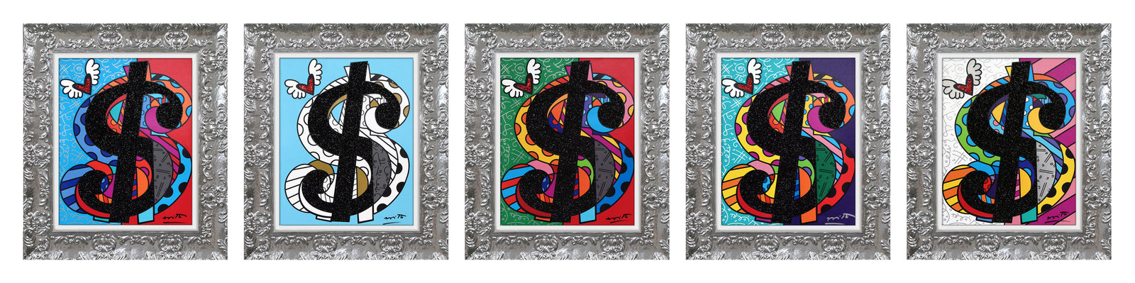 cream series master pentaptych limited artistic colorful design collectible