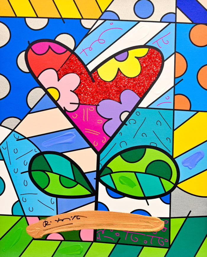 LOVE GROWS -  Mixed Media Original