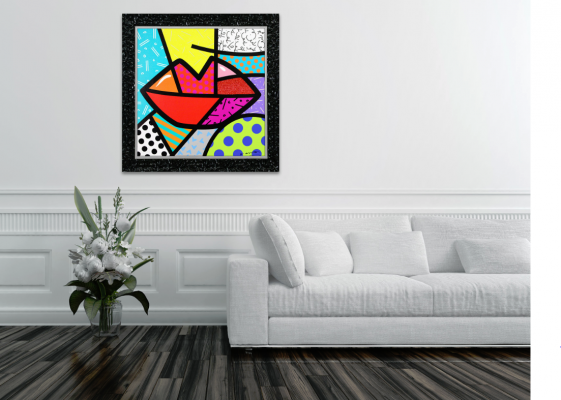 juicy limited edition print artistic colorful design collectible