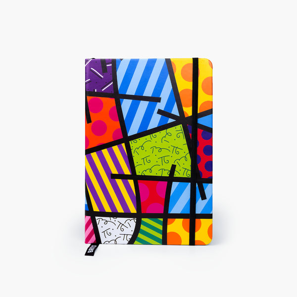 Lime Green Landscape Britto Journal