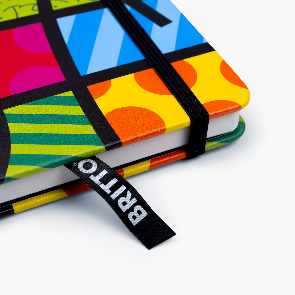 Lime Green Landscape Britto Journal