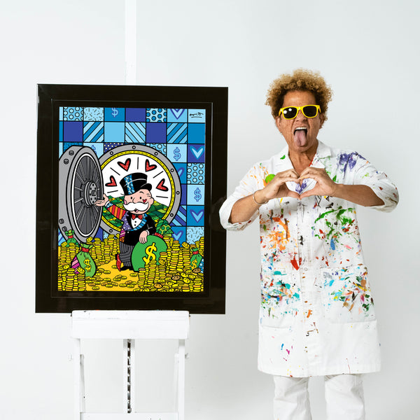 Making A Fortune (Monopoly By Britto) - Limited Edition Print