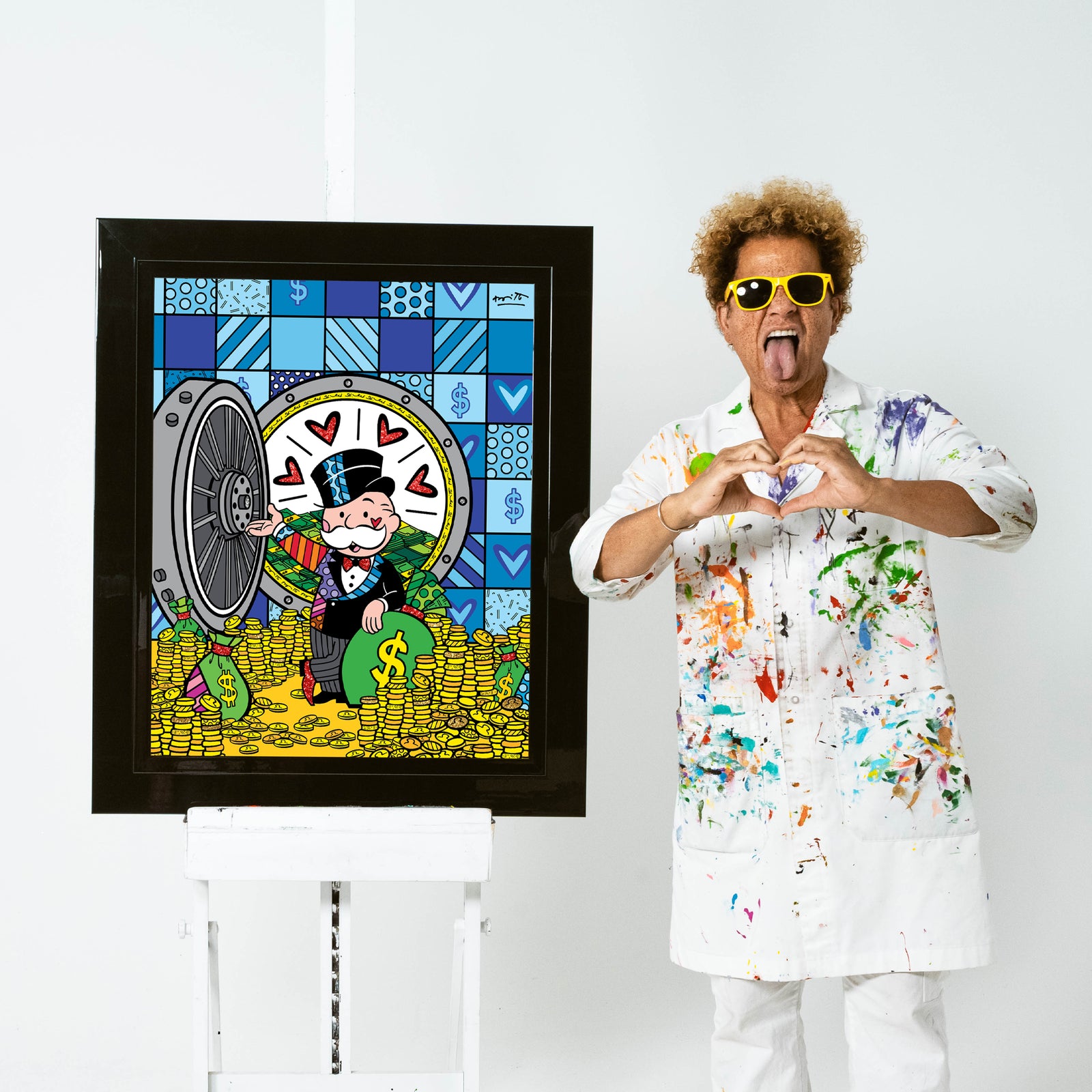 Making A Fortune (Monopoly By Britto) - Limited Edition Print
