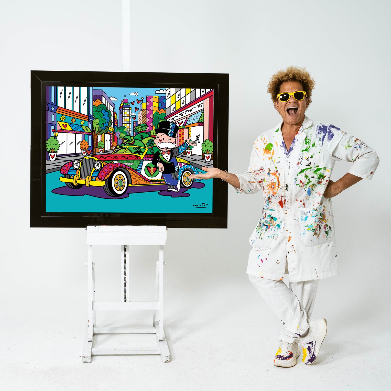 King Of The Town (Monopoly By Britto) - Limited Edition Print