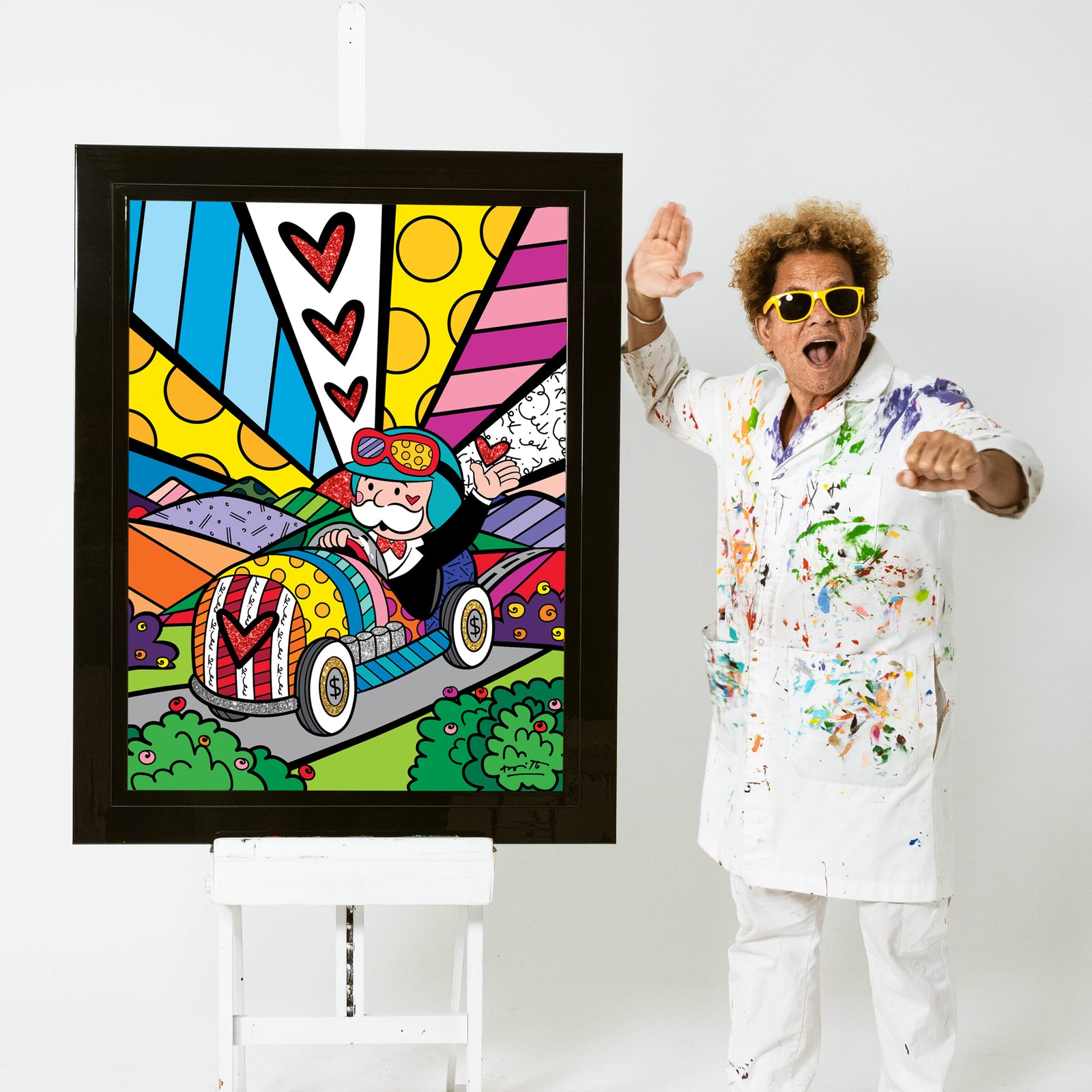 Road To Success (Monopoly By Britto) - Limited Edition Print