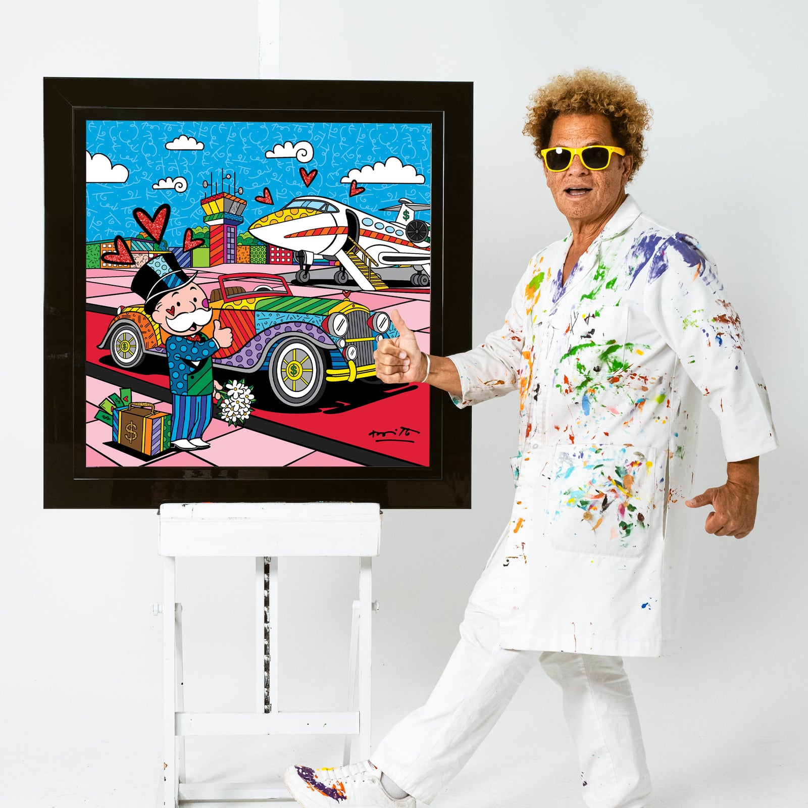 Billionaire's Club (Monopoly By Britto) - Limited Edition Print