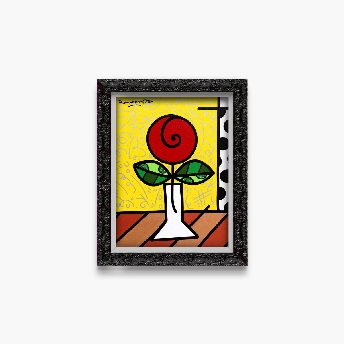 Red Flower - Original Painting
