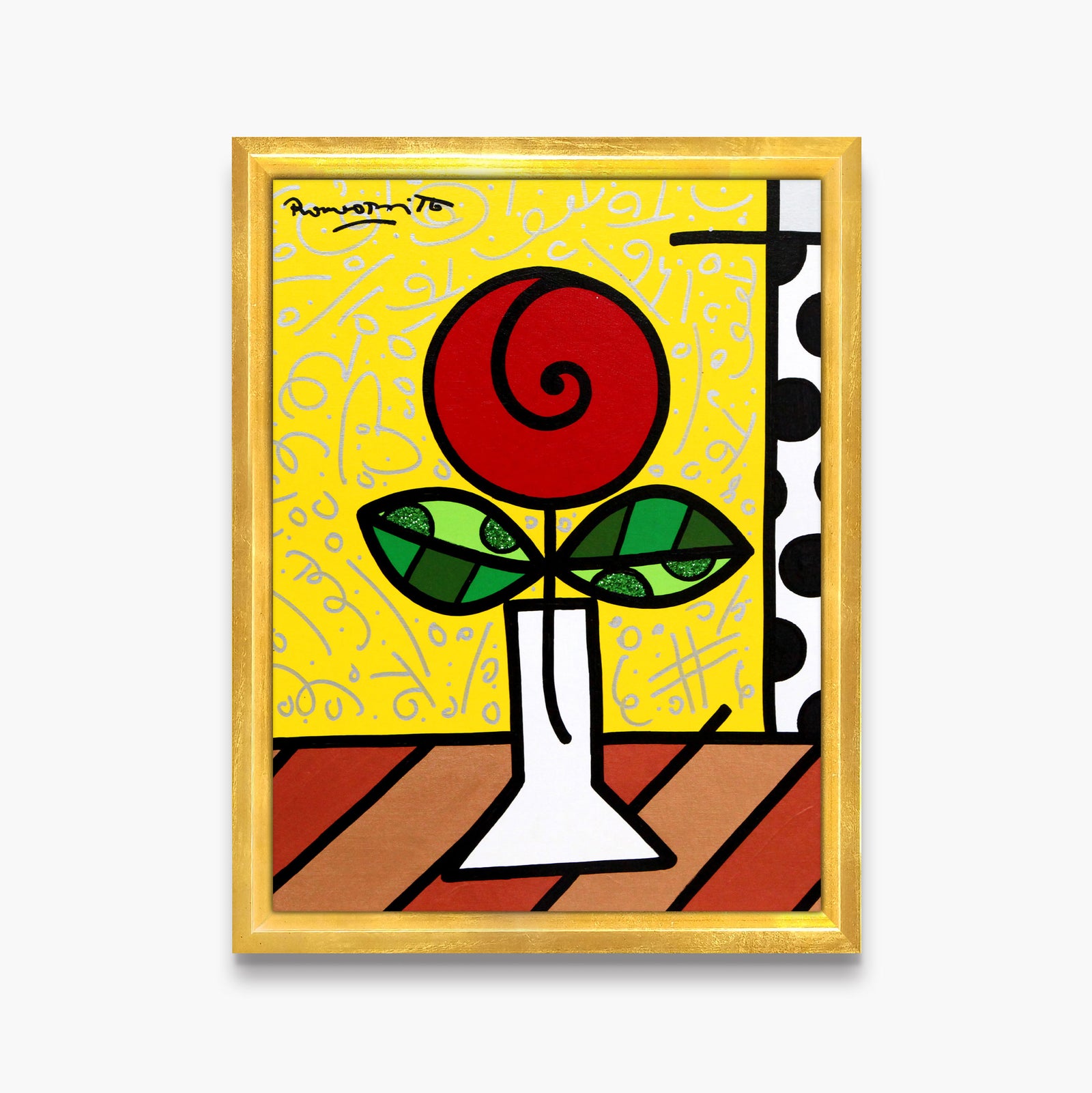 Red Flower - Original Painting