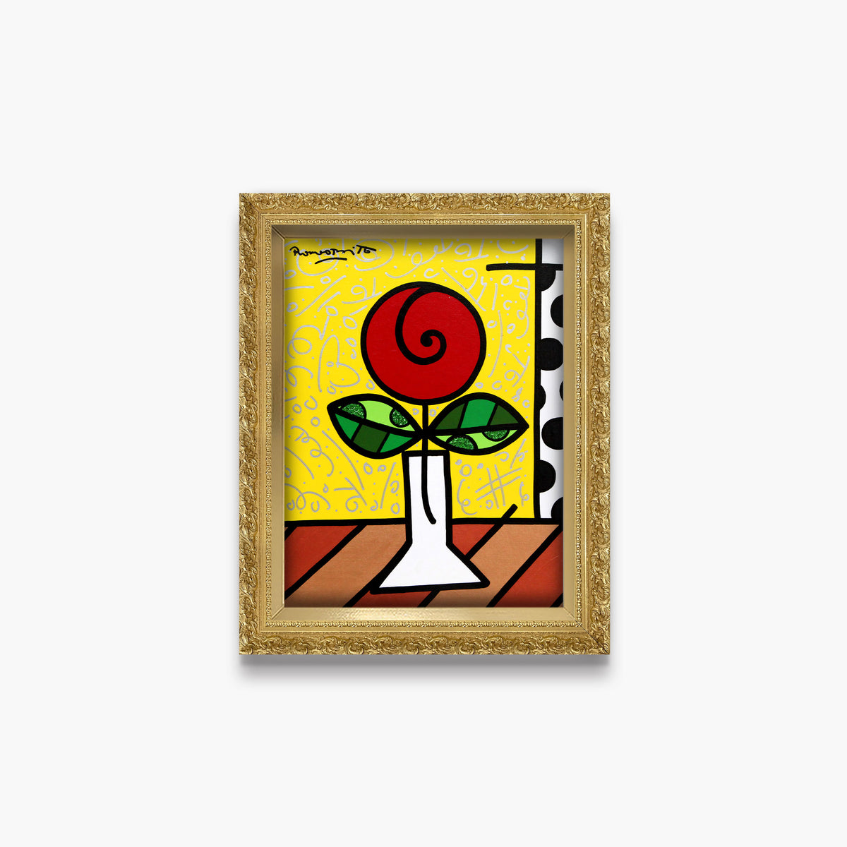 Red Flower - Original Painting