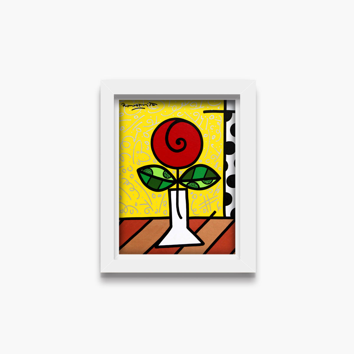 Red Flower - Original Painting