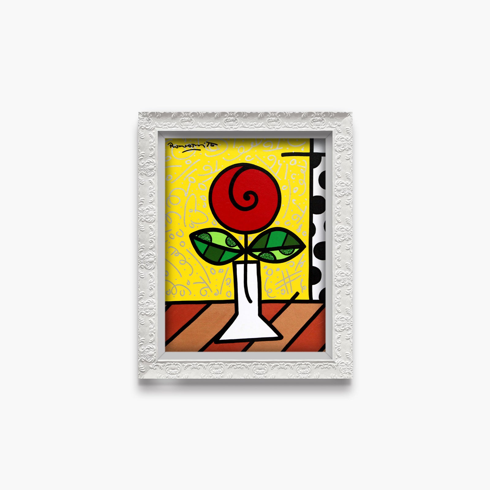 Red Flower - Original Painting