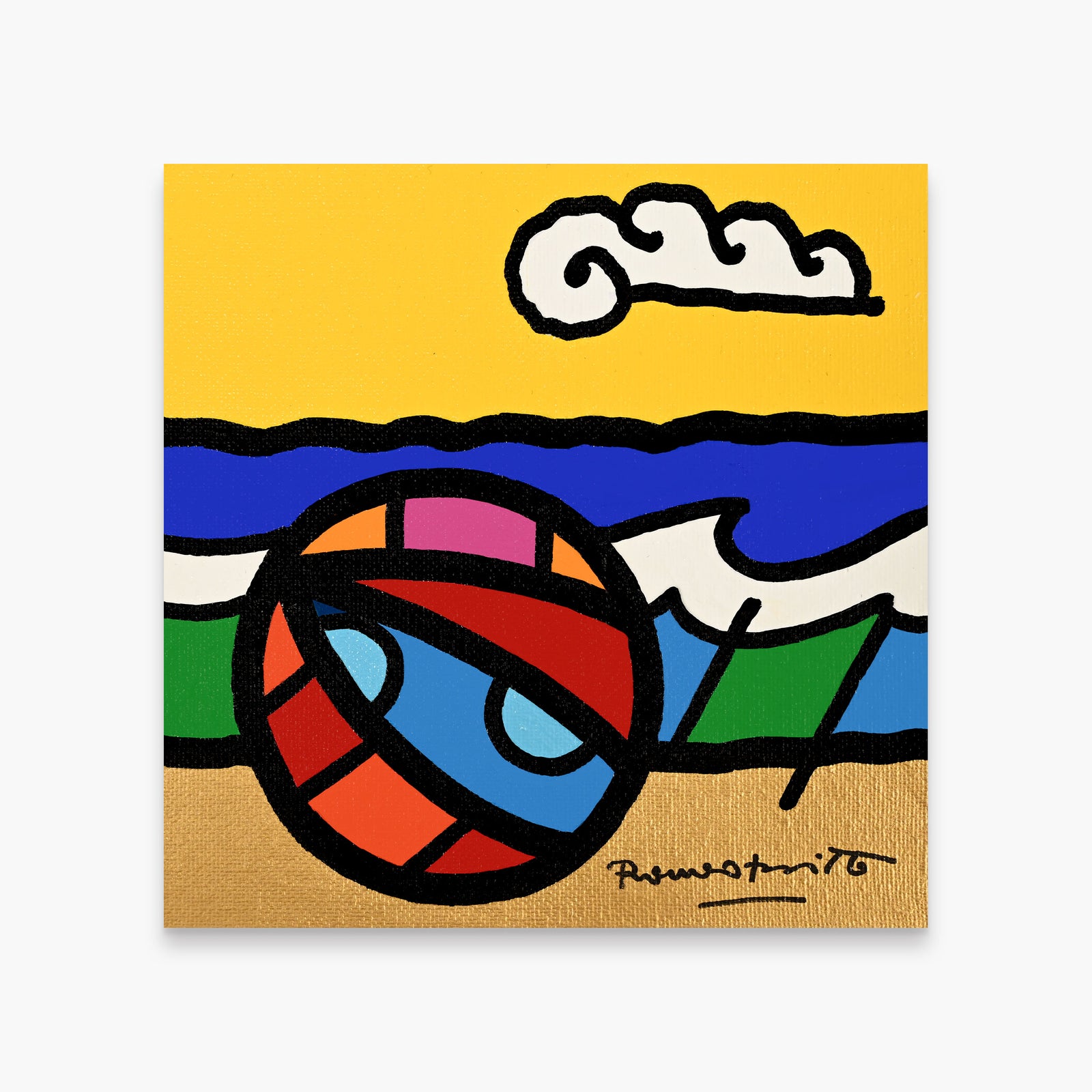 Beach Ball - Original Painting