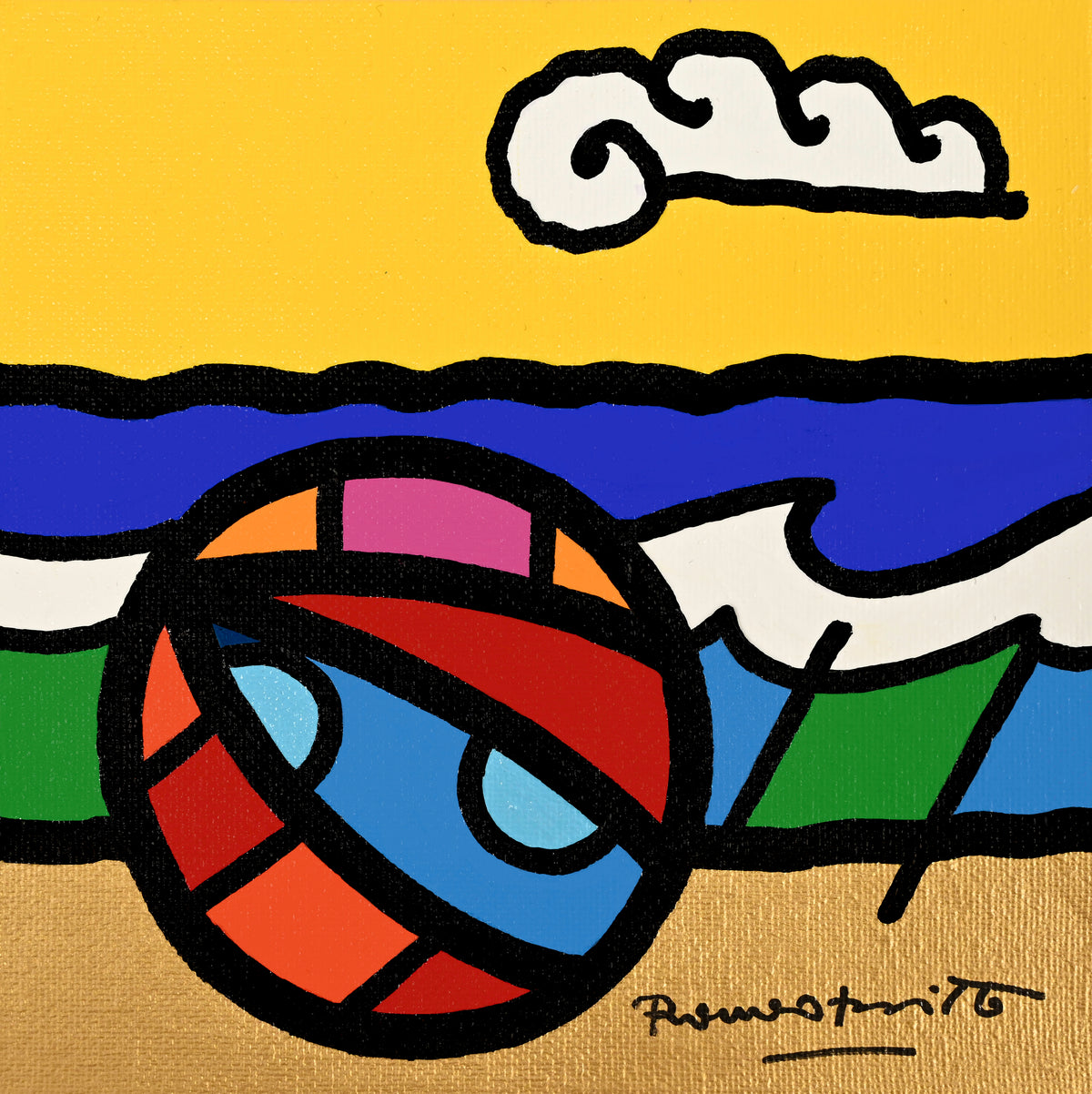 Beach Ball - Original Painting