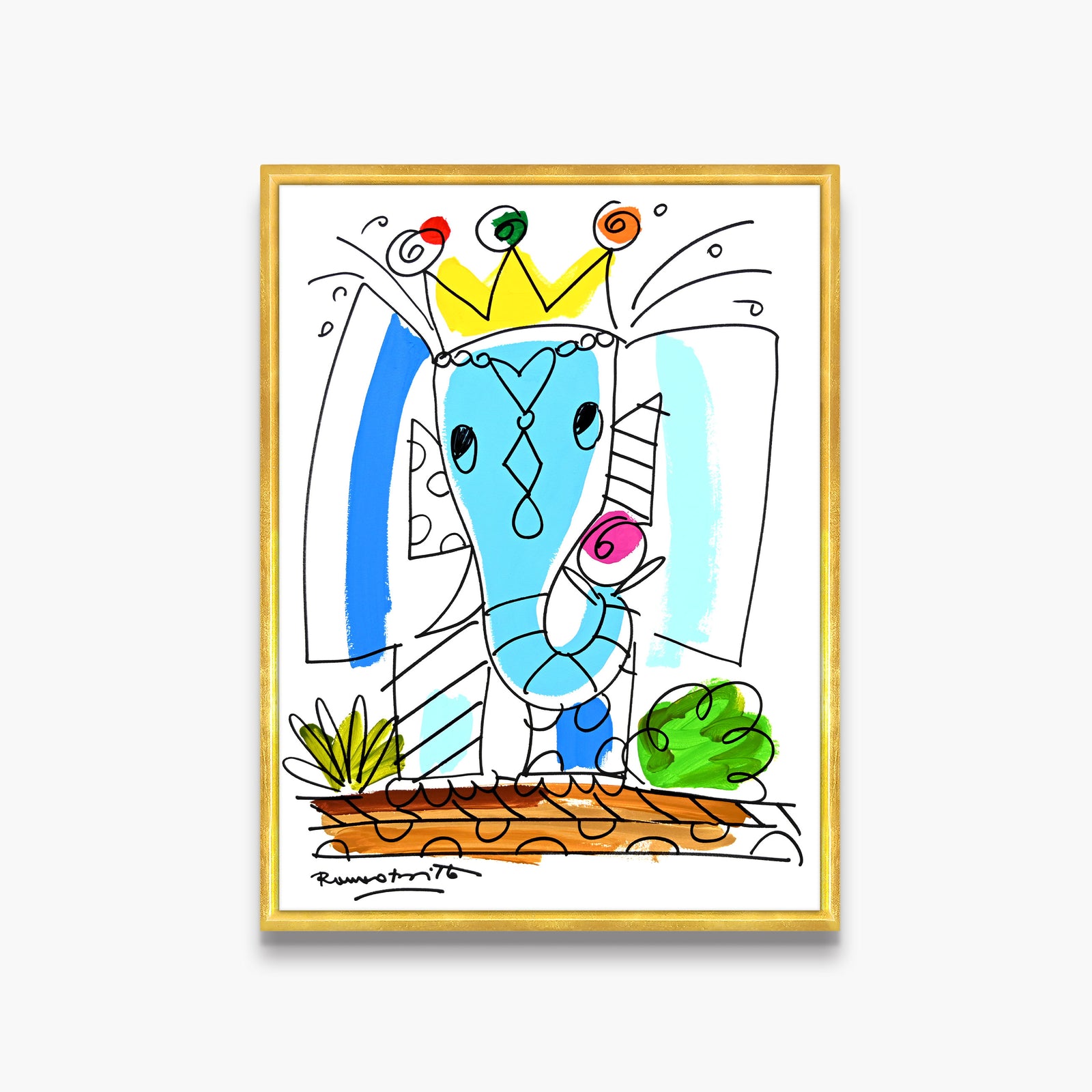 Thomas Collection (Elephant) - Original Drawing