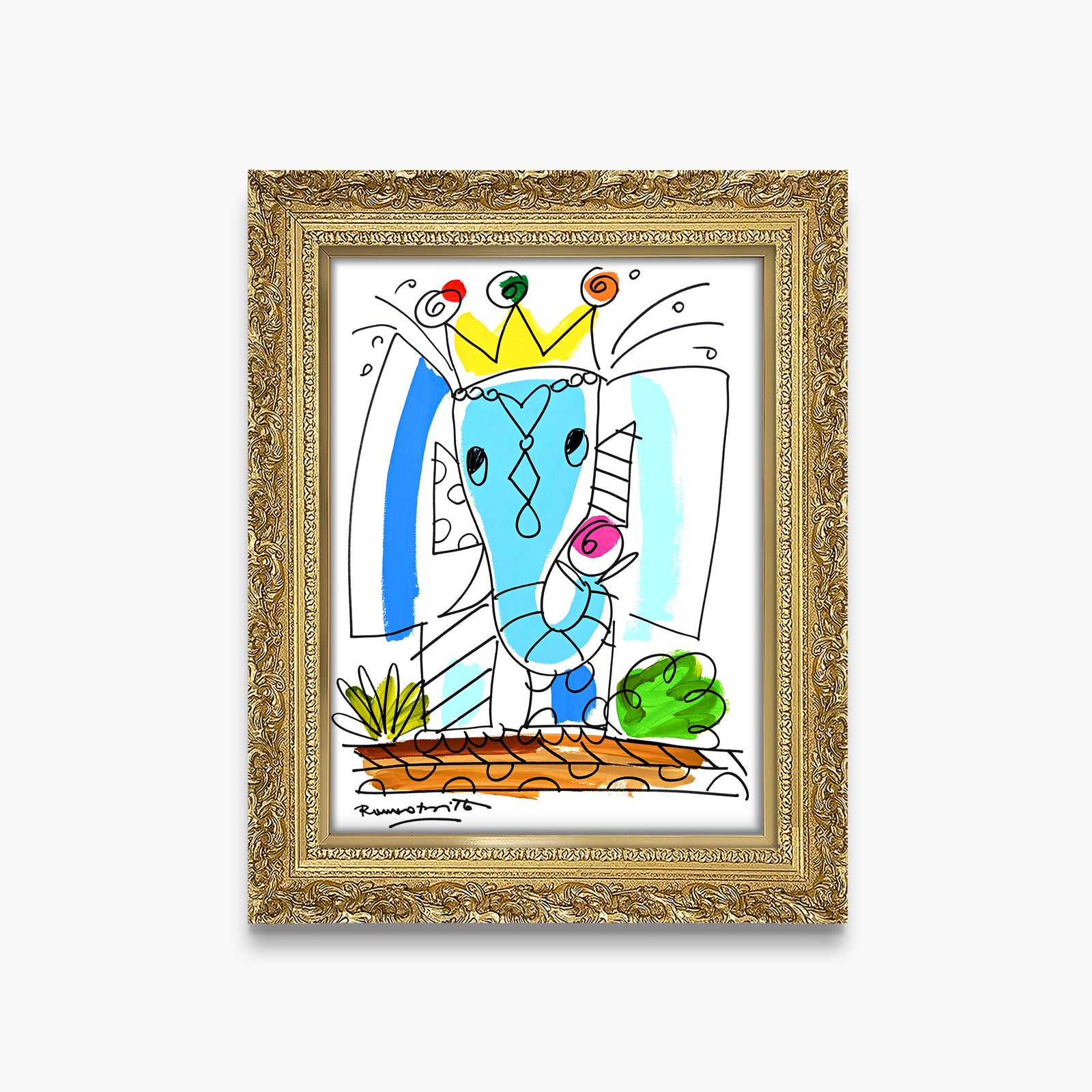 Thomas Collection (Elephant) - Original Drawing