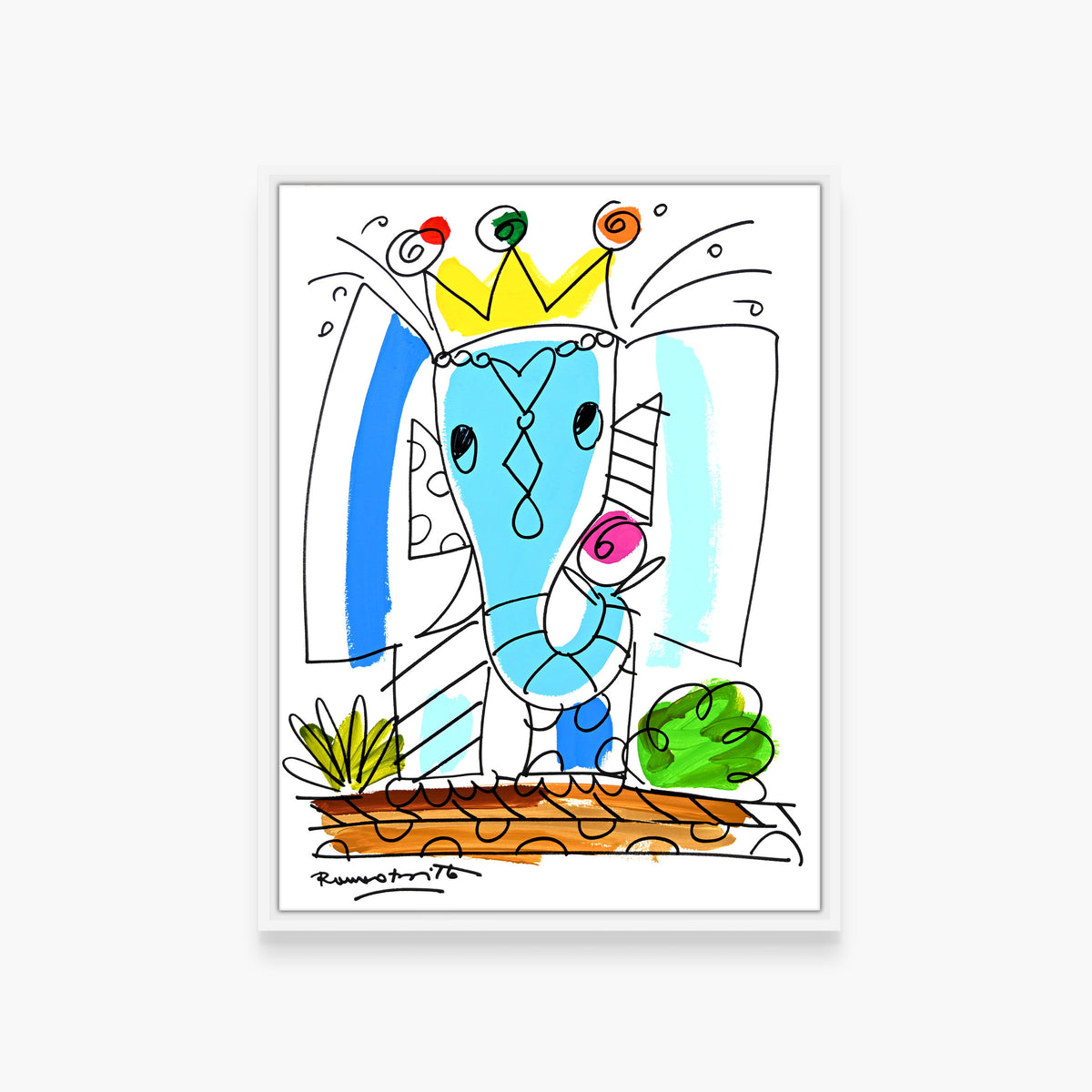 Thomas Collection (Elephant) - Original Drawing