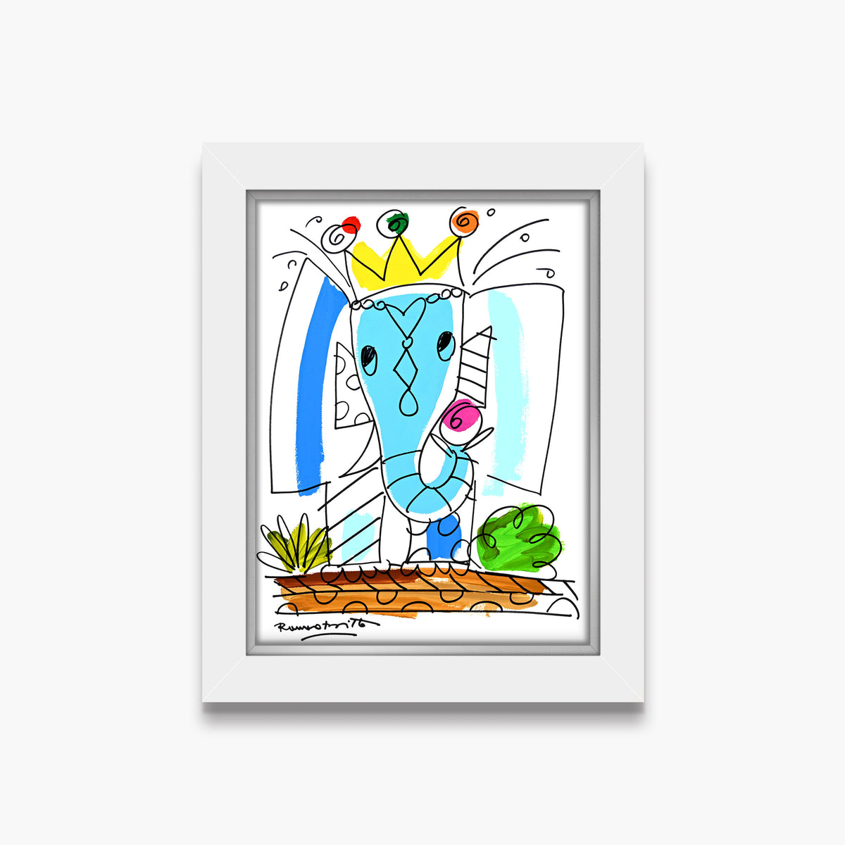 Thomas Collection (Elephant) - Original Drawing