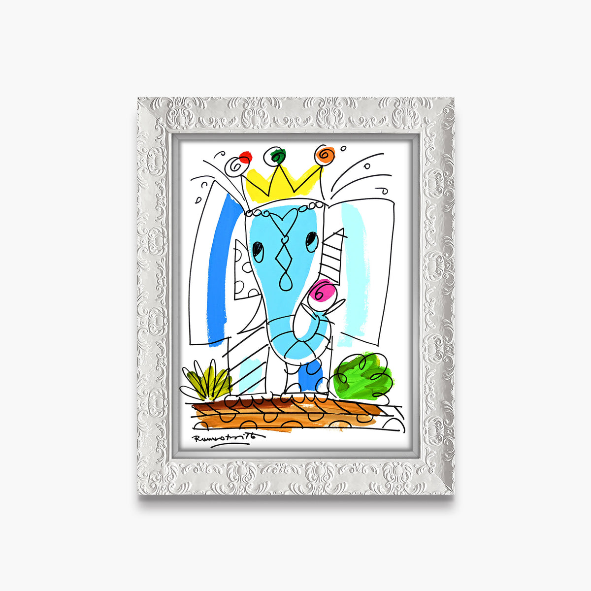 Thomas Collection (Elephant) - Original Drawing