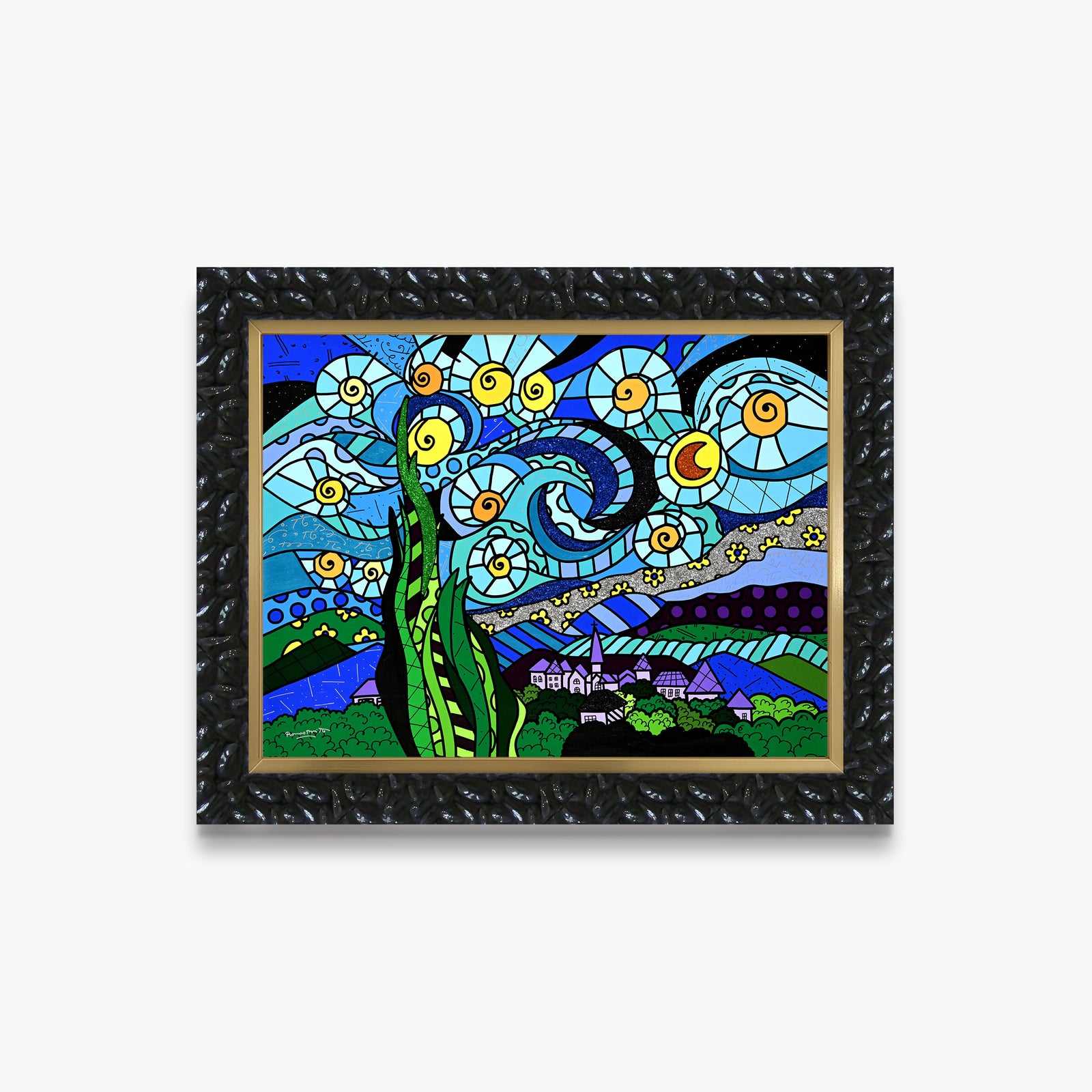 Sunrise Over Starry Skies - Original Painting