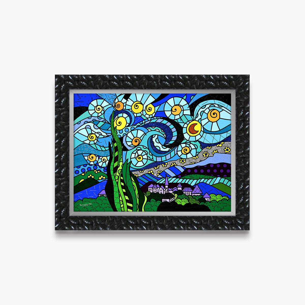 Sunrise Over Starry Skies - Original Painting