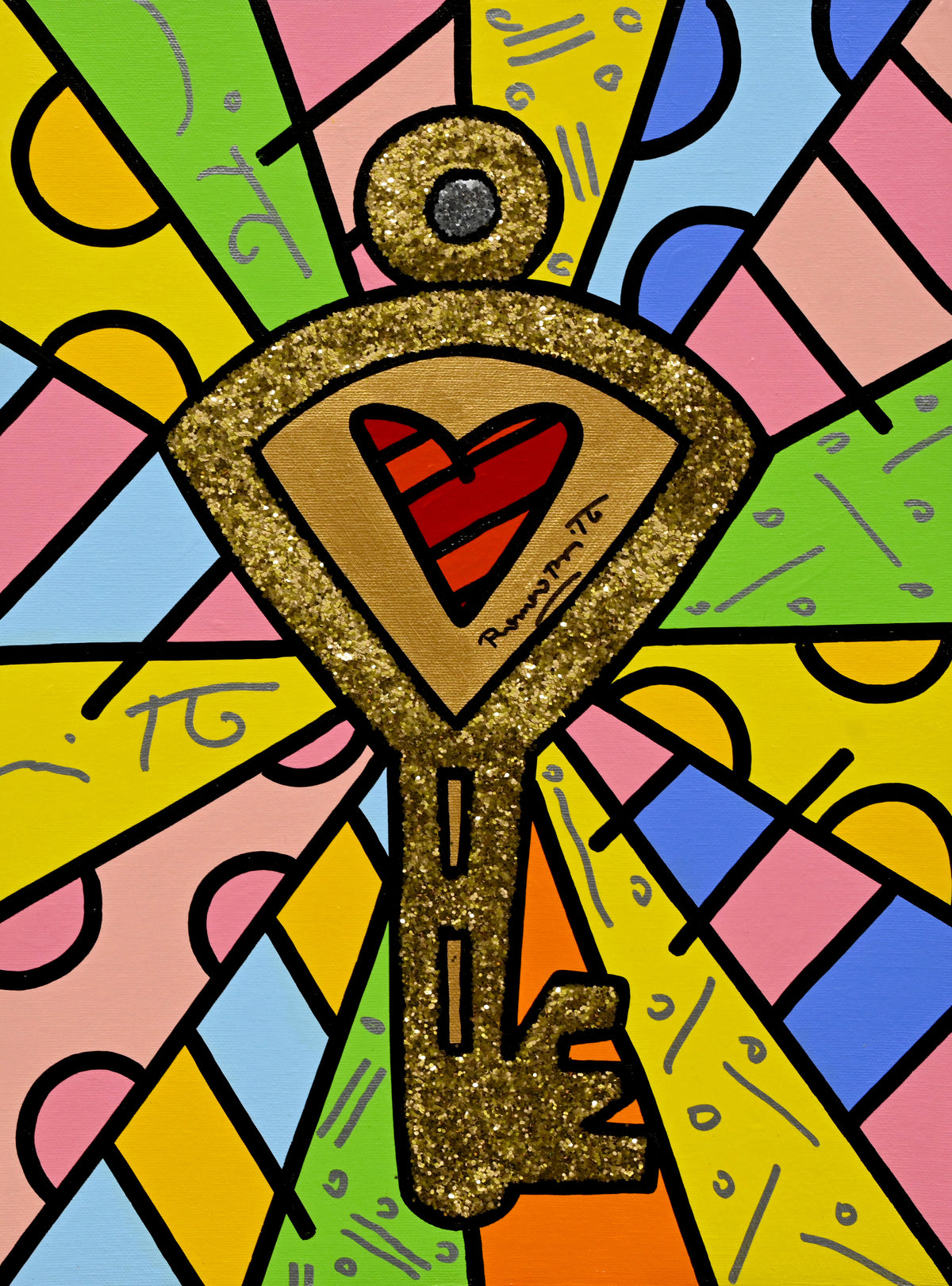 Key To Love - Original Painting