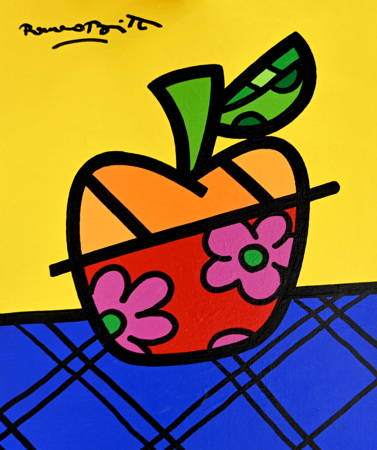 Japanese Apple - Original Painting