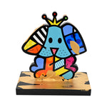 ROYALTY - TOUCH OF GOLD - Mixed Media Original Sculpture