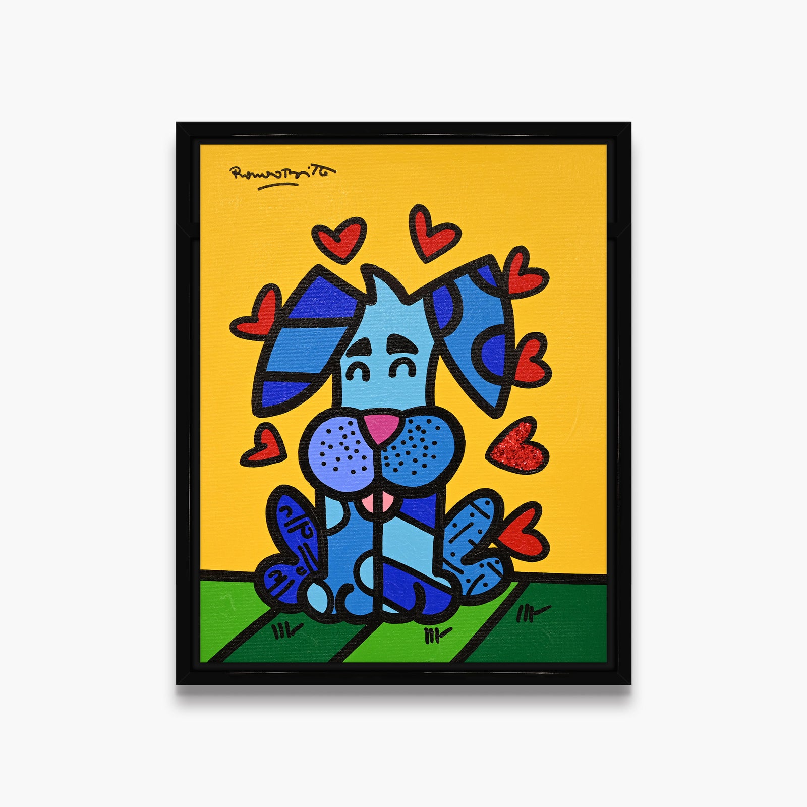 Happy Dog - Original Painting