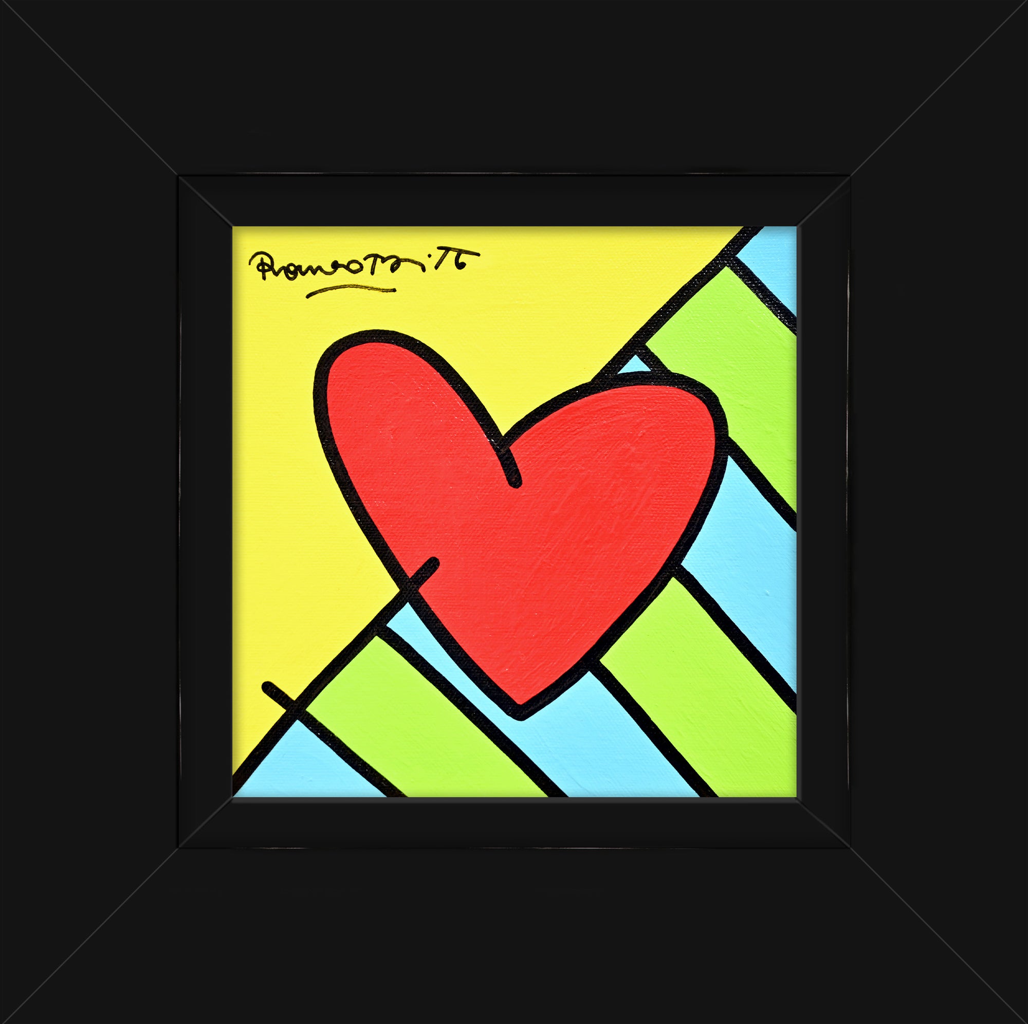 To Dream (Heart) - Original Painting - Shop Britto